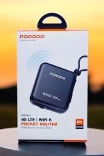 پاوربانک و مودم جیبی LTE پرودو Porodo 4G LTE WiFi 6 - Image 3