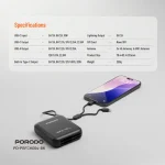 پاوربانک و مودم جیبی LTE پرودو Porodo 4G LTE WiFi 6 - Image 7