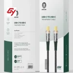 کابل شارژ Usb C To Usb C با خروجی 60 وات گرین لاین