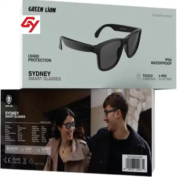 445 عینک هوشمند سیدنی گرین لاین مدل Green Lion Sydney Smart Glasses - Image 1