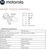 هدفون بی سیم موتورولا مدل 085 Motorola Moto Buds 085 Wireless Headphone - Image 5