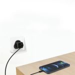 شارژر دیواری 25 وات پاوا مدل Stout Gan Travel Charger به همراه کابل USB-C به لایتنینگ - Image 3