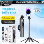 سه پایه و مونوپد مگسیف پایه بلند مدل P135 Magesafe