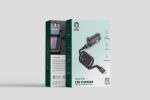 شارژر فندکی 45 وات گرین لاین مدل GNCC45WPDLGBK همراه با کابل لایتنینگ - Image 2