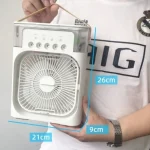 پنکه مه پاش رومیزی مدل Turbo Spray پنکه رومیزی - Image 4