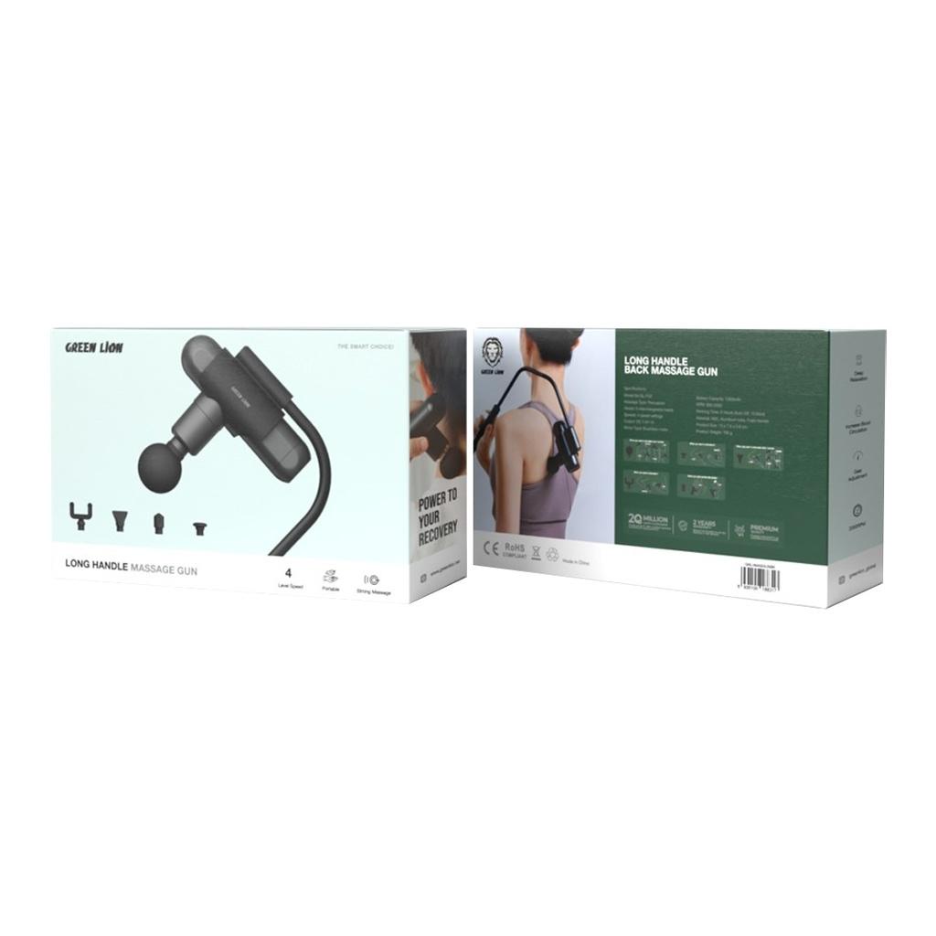 ماساژور تفنگی دسته بلند گرین لاین مدل Long Handle GNLHMASGUNBK ماساژور تفنگی دسته بلند گرین لاین مدل Long Handle GNLHMASGUNBK - Image 1