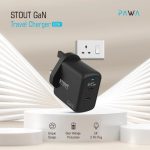 شارژر دیواری 65 وات پاوا مدل Stout GaN Travel Charger - Image 2