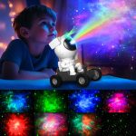 چراغ خواب پروژکتور کهکشانی فضانورد بلوتوث اسپیکردار(Lunar) - Image 2