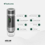 قهوه ساز شارژی کمپیناس گرین لاین مدل Campinas Portable Coffee Maker 80mL - Image 3
