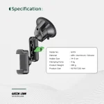 هولدر و پایه نگهدارنده موبایل گرین لاین مدل Green Lion GX-19 Universal - Image 8