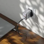 شارژر دیواری گرین لاین 45W مدل Green Lion GaN UK GNGAN45WUKGY - Image 2