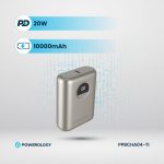 پاوربانک ۱۰۰۰۰ میلی‌آمپرساعتی پاورولوژی مدل Powerology Ultra-Compact PD Power Bank-20W - Image 3