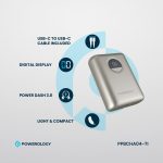 پاوربانک ۱۰۰۰۰ میلی‌آمپرساعتی پاورولوژی مدل Powerology Ultra-Compact PD Power Bank-20W - Image 5