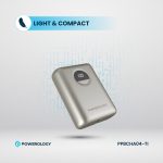 پاوربانک ۱۰۰۰۰ میلی‌آمپرساعتی پاورولوژی مدل Powerology Ultra-Compact PD Power Bank-20W - Image 8