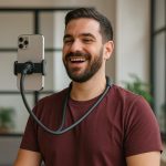 نگهدارنده گردنی موبایل گرین لاین مدل Flex Neck – با چرخش ۳۶۰ درجه و بازوی ۳۰ سانتیمتری - Image 3
