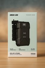 پاوربانک خورشیدی Green Lion 20000mAh با شارژ سریع PD 20W و 5 پنل Solar - Image 2