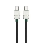 کابل USB-C به USB-C گرین لاین مدل Electroplated Braided توان ۶۰ وات