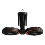 پنکه شارژی قابل حمل به همراه چراغ و پاوربانک پرودو مدل PD-LFST150 - Image 2
