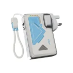 شارژر دیواری و پاوربانک وایرلس 10000 پاورولوژی مدل Powerology Wall Charger MagSafe Power Bank 10000mAh PPBCHA80