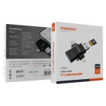 مبدل 4 کاره OTG و رم‌ ریدر پرودو Porodo 4-in-1 OTG Adapter, TF Card Reader PD-ETK09 - Image 2