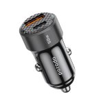 شارژر فندکی خودرو دو پورت پرودو ۵۰ وات تیتانیومی مدل PD-CC50W - Image 3