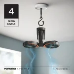 پنکه شارژی قابل حمل به همراه چراغ و پاوربانک پرودو مدل PD-LFST150 - Image 9