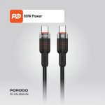 کابل آلومینیومی پرودو USB-C به USB-C بافته شده 60 وات - Image 4