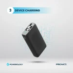 پاوربانک پاورلوژی 20000میلی آمپر ۳۵وات مدل PP072 Powerology 20000mah Retractable Cable PowerBank - Image 7