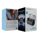 ست میکروفون حرفه‌ای دوگانه پاورولوژی مدل Dual Microphone PMLV2CMIC - Image 2