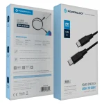 کابل 60وات پاورولوژی تایپ سی به تایپ سی مدل POWER SYNC FLEX PC014 - Image 4