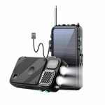 پاوربانک خورشیدی و اسپیکر بلوتوث پاورولوژی مدل Powerology 16000mAh Solar PP049 توان 20W - Image 3