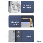 پنکه مه پاش  دوقلو Double-ended Spray Fan مدل F18 - Image 4
