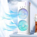 پنکه مه پاش  دوقلو Double-ended Spray Fan مدل F18