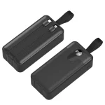 پاوربانک 30 هزار میلی امپر کابل متصل پرودو Porodo 30000mAh Power Bank with Integrated Cables PD-PBFCH059 - تصویر 4