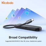هاب 5 پورت USB-C مک دودو مدل HU-1430mcdodo HU-1430 5 Port Hub - Image 2