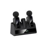 میکروفون یقه‌ ای دو کاربره 2 در 1 بی سیم باقابلیت حذف نویز گرین لاین مدل Green Lion GM-89X Microphone 2 in 1 Noise Cancellation
