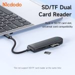 هاب 5 پورت USB-C مک دودو مدل HU-1430mcdodo HU-1430 5 Port Hub - Image 4