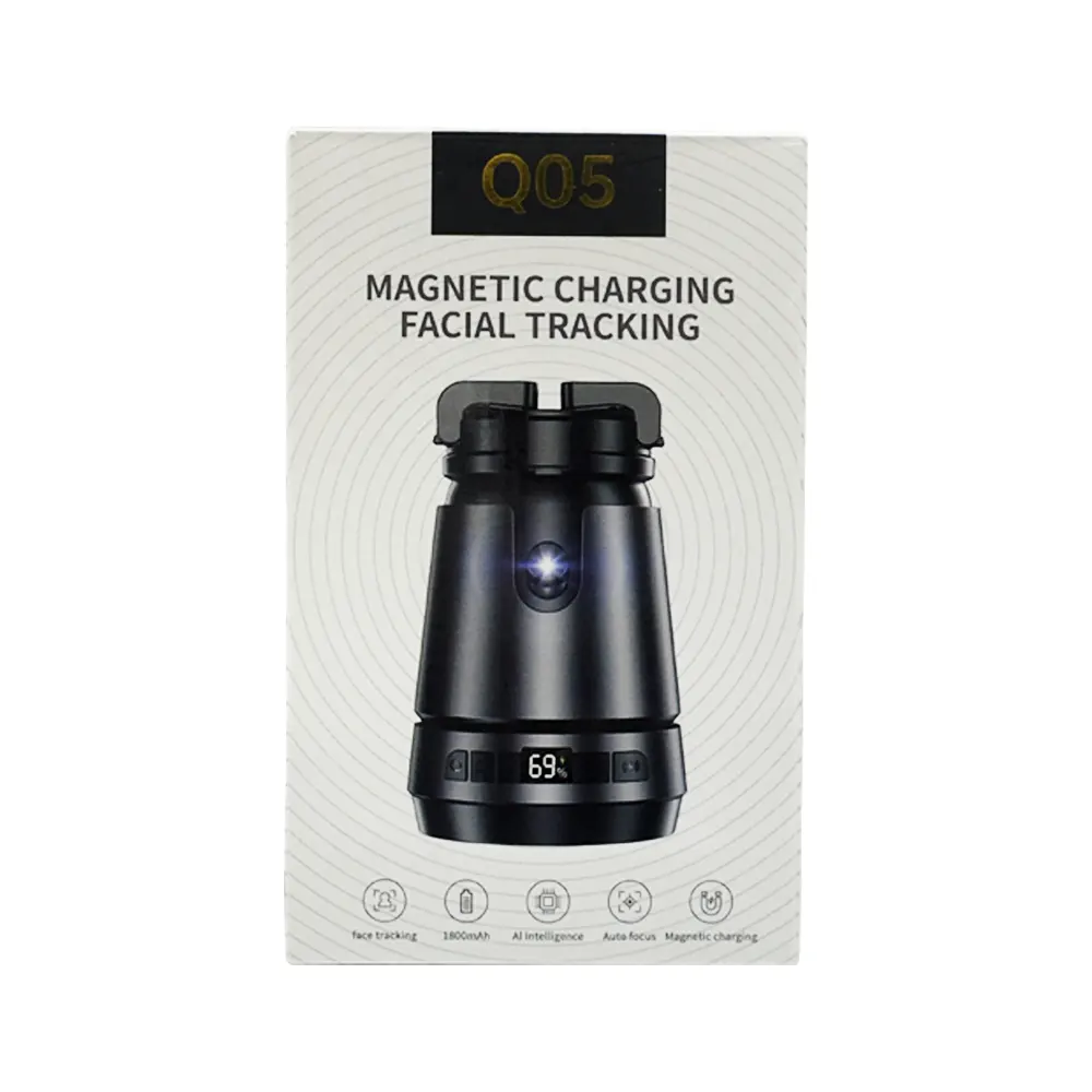 Magnetic-charging-Facial-Tracking-2 گیمبال هوشمند Magnetic Charging مدل Q05 - Image 1