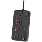 چندراهی برق هوشمند و شارژر پرودو مدل Porodo Blue 4 AC Power Strip PB-FWCH034 - Image 2