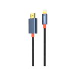 کابل تبدیل Lightning به HDMI پرودو Porodo Woven Cable Lightning to HDMI PD-CBL0017