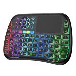 مینی کیبورد و تاچ پد بی سیم پرودو مدل  Porodo Universal Keyboard Remote & Mouse PD-MWKTC