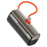 پاوربانک جیبی پرودو مدل Porodo Pocket Volt با ظرفیت 10000 میلی‌آمپر ساعت PDPBFCH090
