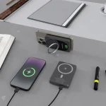 پاوربانک مگ سیف 10000 پرودو مدل Porodo 10000mAh Qi2 Wireless Power Bank PDPBFCH086 - Image 3