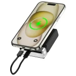 پاوربانک 10000 میلی آمپر 35 وات پرودو Porodo Chrome Volt 10000mAh Power Bank PDPBFCH088 - Image 4