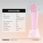 برس پاکسازی صورت سونیک پرودو مدل Porodo Lifestyle Sonic Vibration PDLFST193PK - Image 7