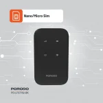 مودم جیبی شارژی سیم کارتی قابل حمل پرودو مدل Porodo pocket router LFS132 4G LTE WiFi 6 - Image 5