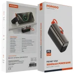 پاوربانک جیبی پرودو مدل Porodo Pocket Volt با ظرفیت 10000 میلی‌آمپر ساعت PDPBFCH090 - Image 2