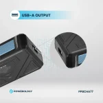 پاوربانک خورشیدی 27000 وایرلس پاورولوژی Powerology 27000mAh Solar Wireless Charging Power Bank PPBCHA77 - Image 3