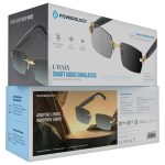 عینک هوشمند فتوکرومیک پاورولوژی Powerology Cannes SunGlasses PWHY1006GDBK - Image 3