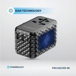 شارژر چند کاره با کابل جمع شونده پاورولوژی Powerology GaN Universal Charger Retractable PWCUQC028 - تصویر 6